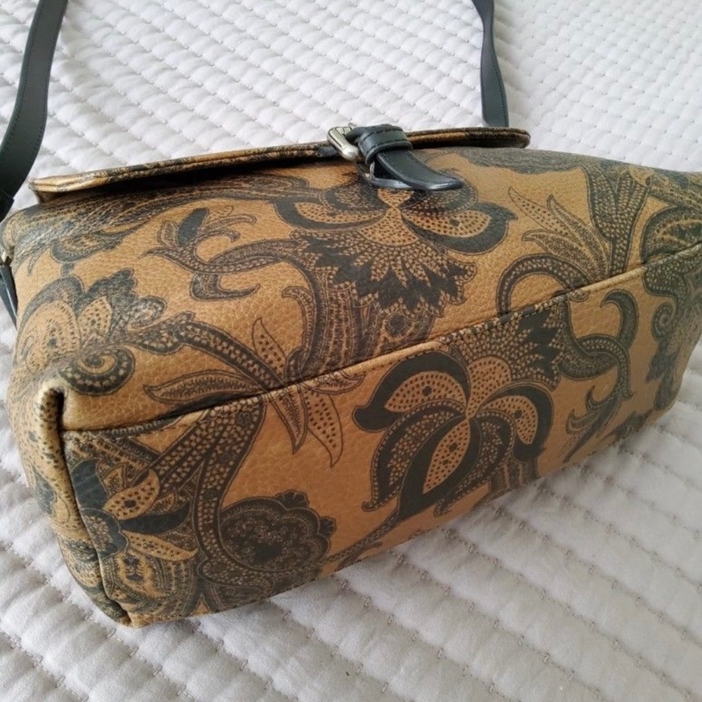 Etro Crossbody Small Bag Brown and Black Paisley - Picture 10 of 10